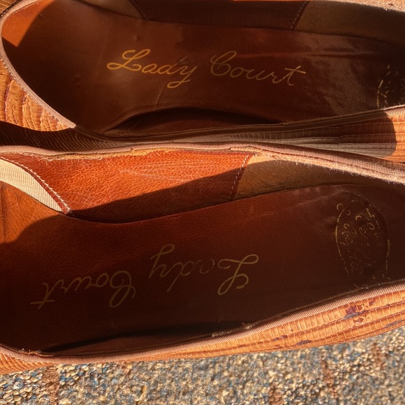 Genuine Reptile skin heels by Lady Court - Picture 2 of 3